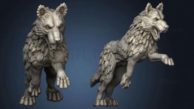 3D model Luca Wolves wolf (STL)