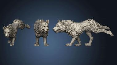 3D model Luca Wolves wolf (STL)