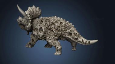 3D model Undead Triceratops (STL)