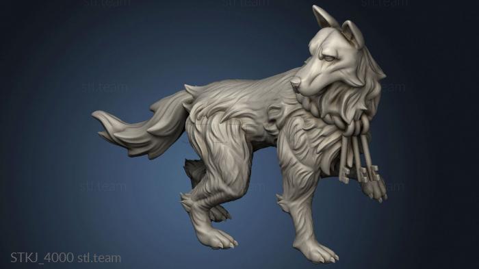 3D model Dungeons Thamarai Key Doggy Dog (STL)