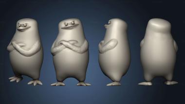 3D model The Penguins Madagascar skipper (STL)