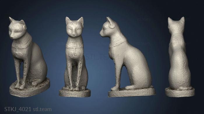 3D model Egypt Egyptian Cat (STL)