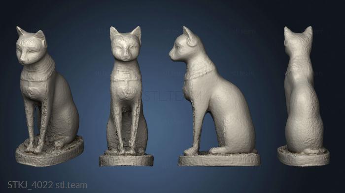 3D model Egypt Egyptian Cat (STL)