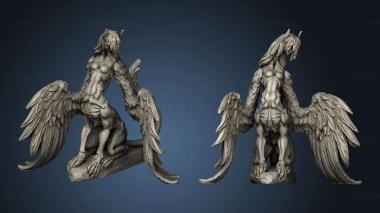 3D model Elemental Creatures Death Sphinx (STL)