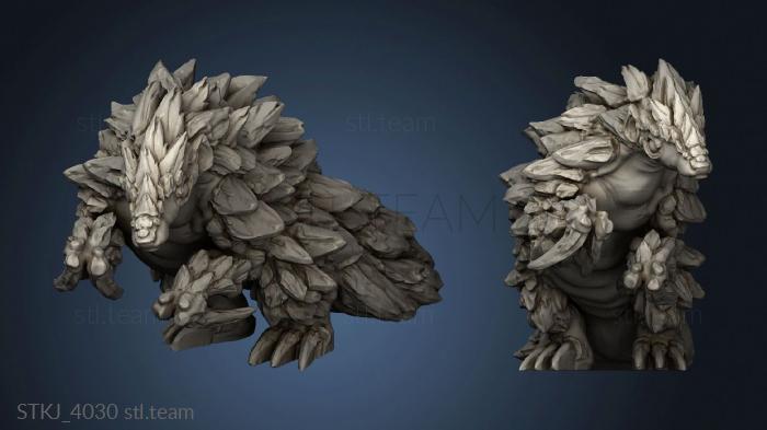 Elemental Creatures magma pangolin