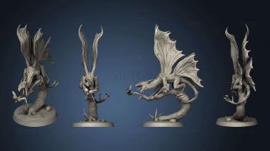 3D model Elven Grace Fairy Dragon (STL)