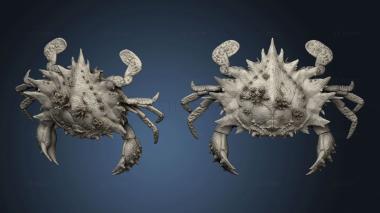 3D model giant crab coral huge (STL)