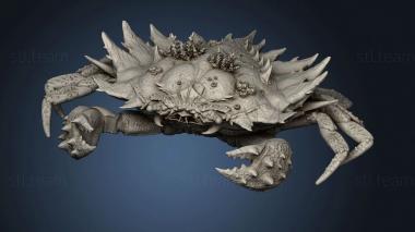 3D model Giant Crab Coral Huge (STL)