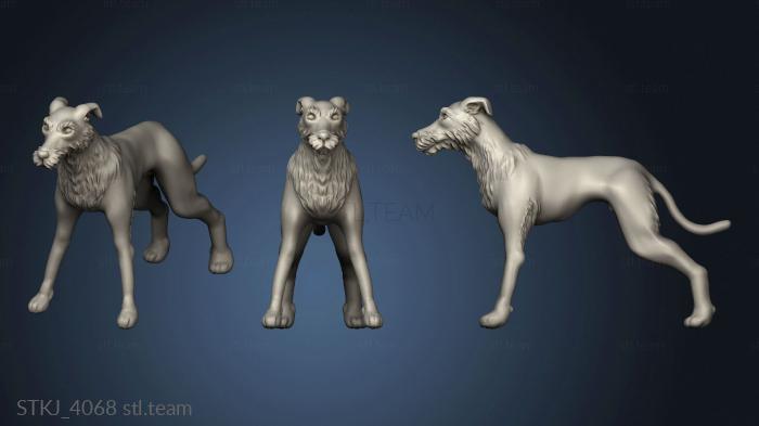 3D model Drizzle Lion Tower dog (STL)