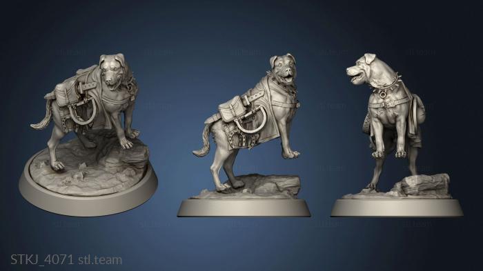 3D model Enemies Guard Dog (STL)