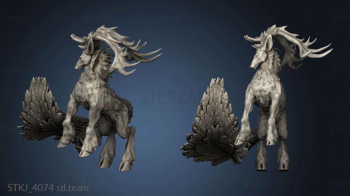 3D model Epic Fey Woods Deer King Large New Folder (STL)