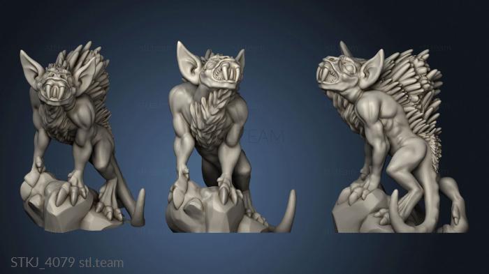 3D model es Chupacabra Base (STL)