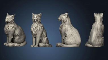 3D модель Зверь-Кошка (STL)