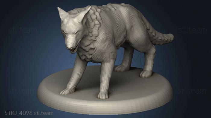 3D model Beast Dog (STL)