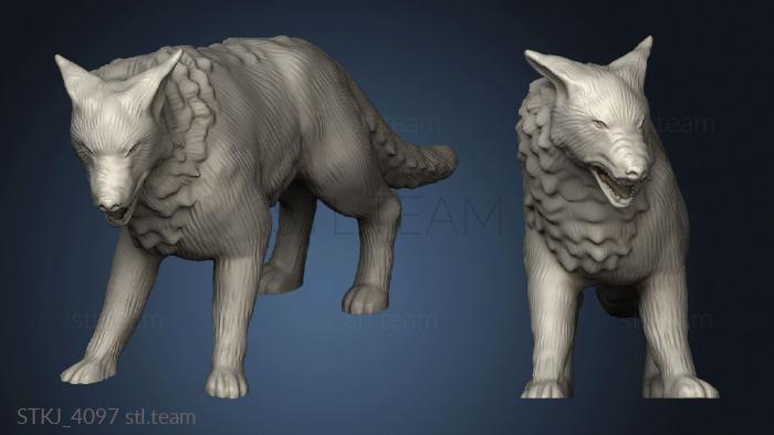 3D model Beast Dog (STL)