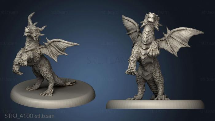 3D model Beast Dragonling (STL)