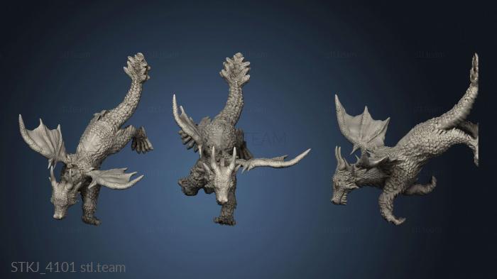 3D model Beast Dragonling (STL)