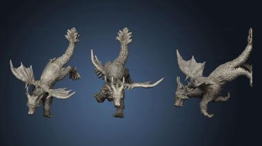 3D model Beast Dragonling (STL)