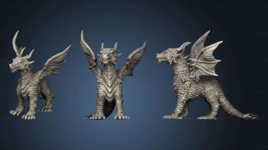 3D model Beast Dragonling (STL)