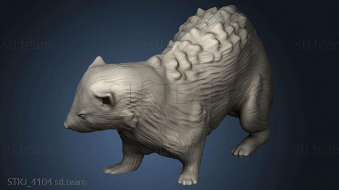 3D model Beast Ferret (STL)