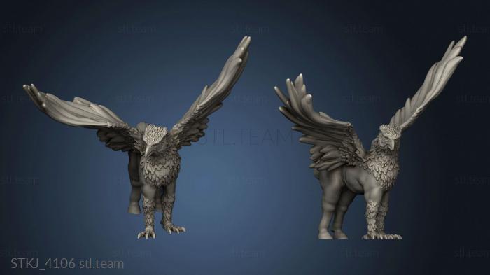 3D model Beast Hippogriff (STL)