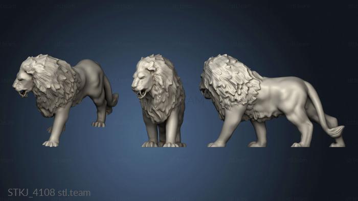 3D model Beast Lion (STL)