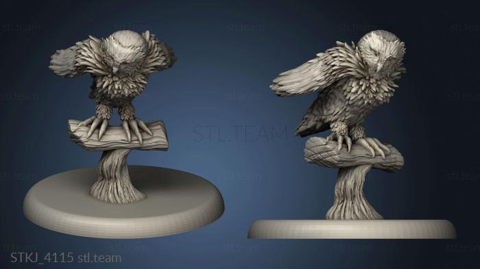 3D model Beast Owl (STL)