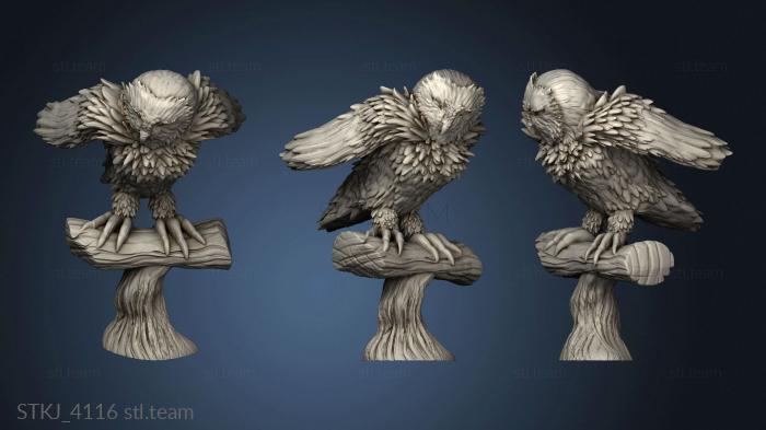 3D model Beast Owl (STL)