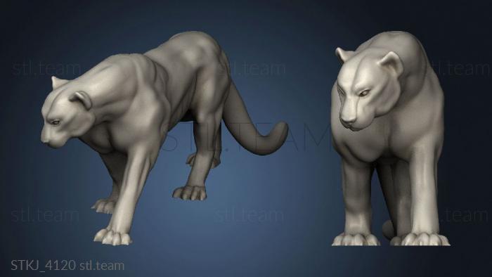 3D model Beast Panther (STL)