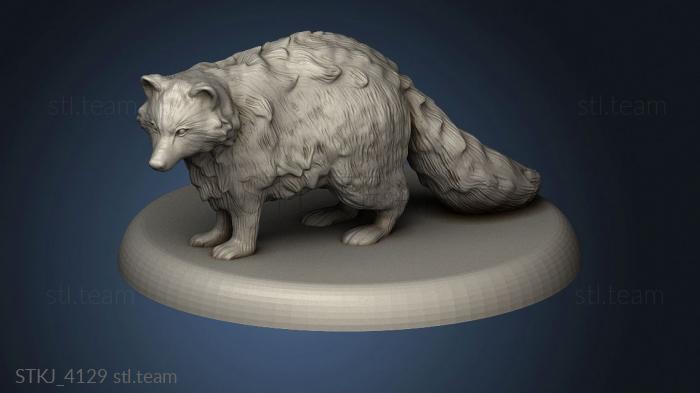 3D model Beast Raccoon (STL)