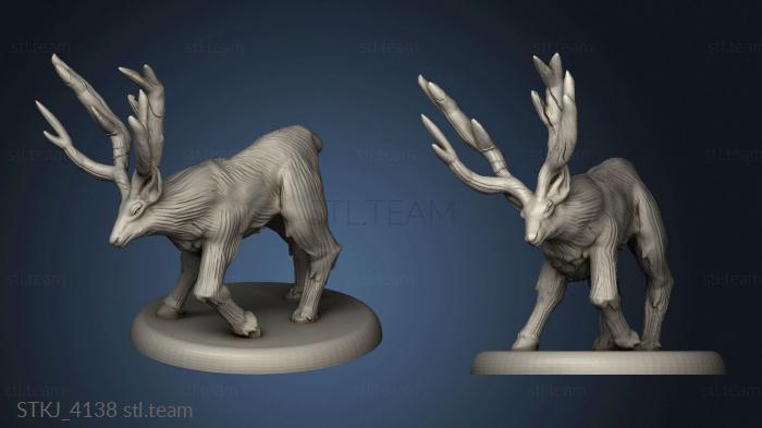 3D model Beast Stag (STL)