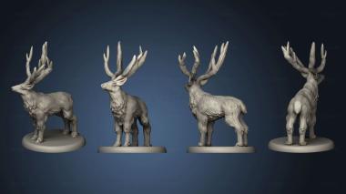 3D model Beast Stag Causal (STL)