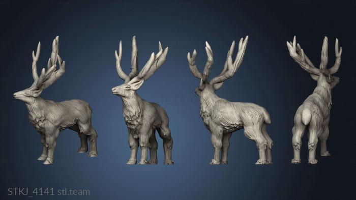 3D model Beast Stag Causal (STL)