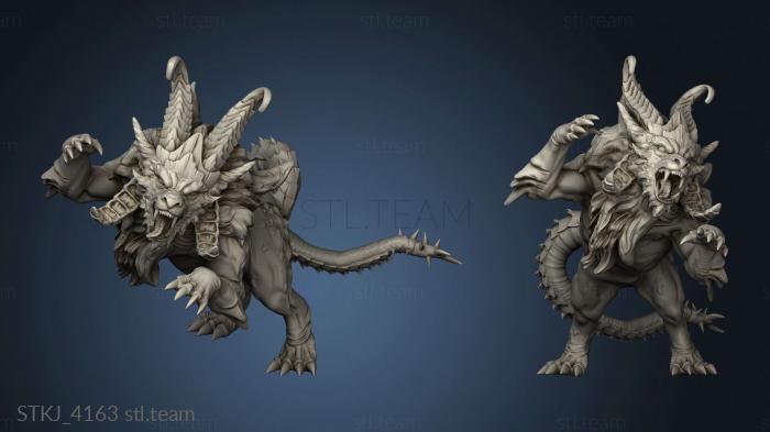 3D model Fantasy manticore (STL)