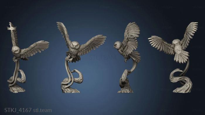 3D model Fantasy Owl (STL)