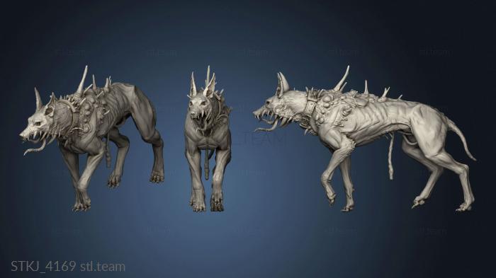 3D model Fear Old god Corrupt Dog Roam Mutant (STL)