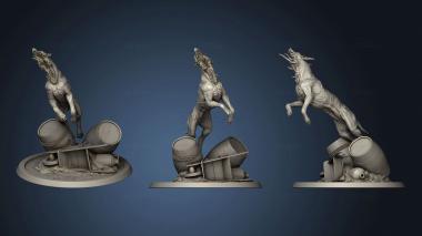 3D model Fear Old god Corrupt Dog Jump (STL)