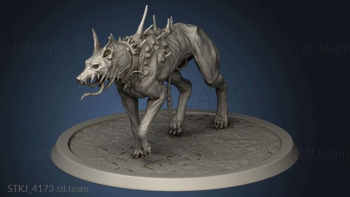 3D model Fear Old god Corrupt Dog Roam Mutant (STL)