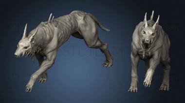 3D model Fear Old god Corrupt Dog Run (STL)