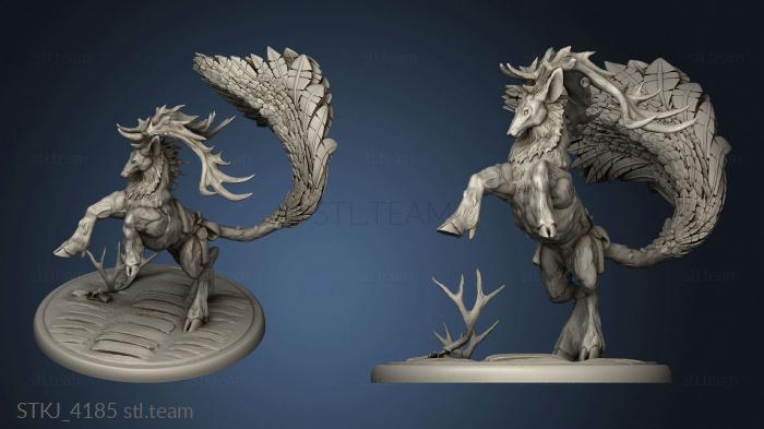 3D model Fey Woods Deer King Mount (STL)