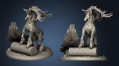 3D model Fey Woods Deer King (STL)