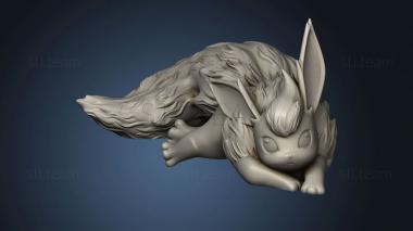 3D model flareon Lying (STL)