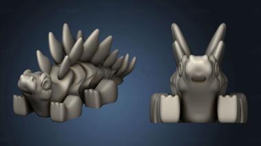 3D model Flexibles Dinosaurio (STL)