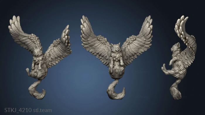 3D model flyingcat (STL)