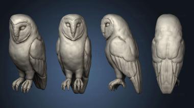 3D model Forest Owl Barn (STL)