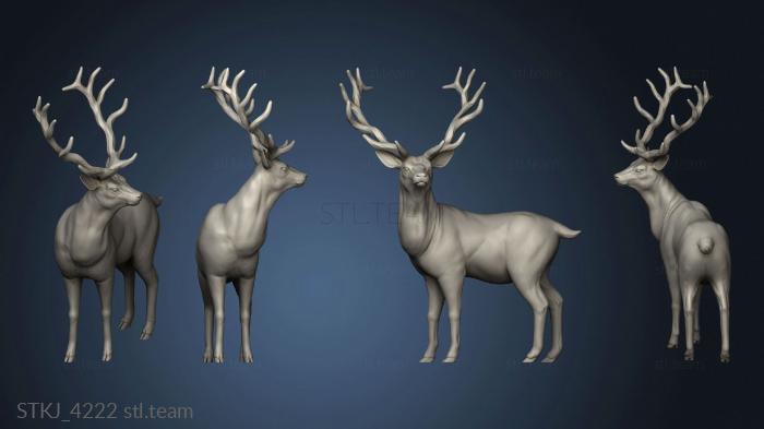 3D model Forest Stag (STL)