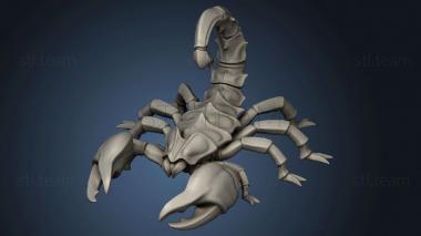 3D model Fox Folk Sand Scorpion (STL)