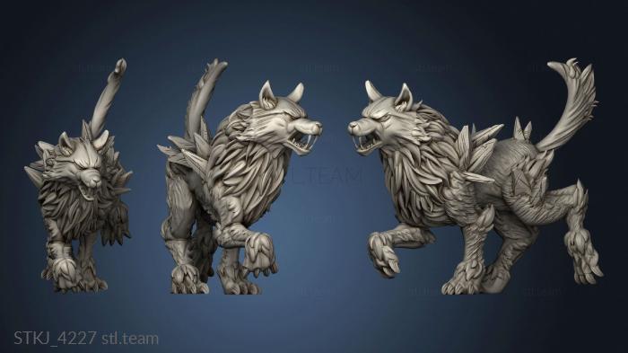 3D model Friends Dire Wolf (STL)