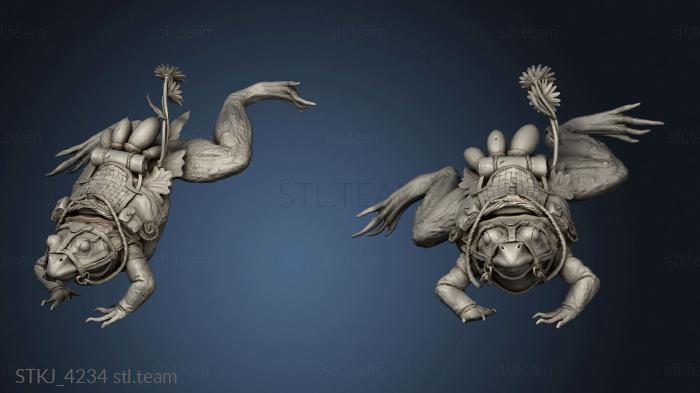 3D model Frog Land Saddle (STL)