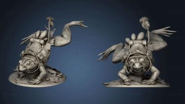 3D model Frog Land Saddle (STL)